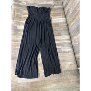 Emerald Sundae Womens Jumpsuit Black‎ Stretch Sleeveless